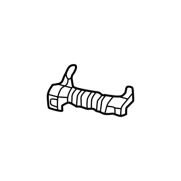 Hyundai 86655-J9BA0 Bracket-RR BPR MTG REINF,LH 86655-J9BA0 Hyundai Bracket-RR BPR MTG REINF,LH Illustration 1 of 1