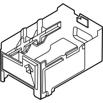 Hyundai 37112-L1720 Battery Insulation Pad 37112-L1720 Hyundai Battery Insulation Pad Illustration 1 of 1