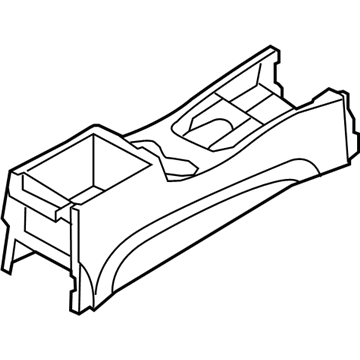 2008 Hyundai Santa Fe Center Console Base - 84610-0W010-WK