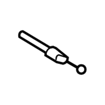 81590-2C000 Hyundai Fuel Filler Catch & Cable Assembly Illustration 1 of 1