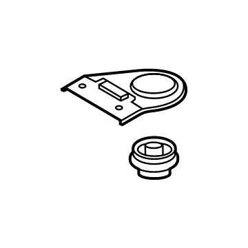 Hyundai 28259-2M000 Bracket-I/COOLER MTG 28259-2M000 Hyundai Bracket-I/COOLER MTG Illustration 1 of 1