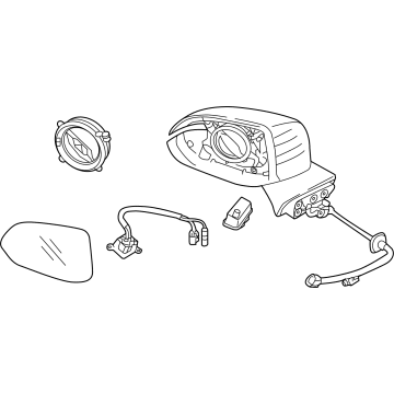 2020 Hyundai Genesis G90 Car Mirror - 87620-D2900