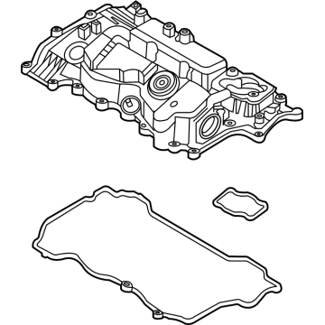 22410-2M800 Hyundai Rocker Cover Assembly Illustration 1 of 1