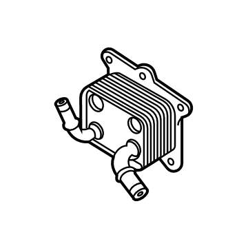 Hyundai Engine Oil Cooler - 26410-2MHA0