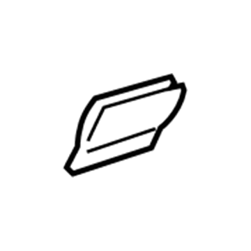 Hyundai 82413-J5000 Grip-Door Glass 82413-J5000 Hyundai Grip-Door Glass Illustration 1 of 1