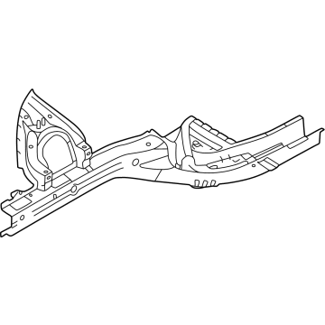 64602-CW000 Hyundai Front Side Member Assembly Right Hand Illustration 1 of 1
