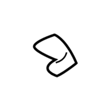 Hyundai 82873-39000 Clip-Rear Moulding Upper,LH 82873-39000 Hyundai Clip-Rear Moulding Upper,LH Illustration 1 of 1