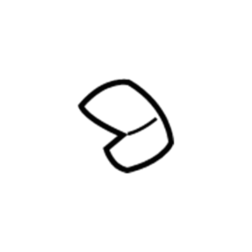 Hyundai 82884-39000 Clip-Rear Moulding Lower,RH 82884-39000 Hyundai Clip-Rear Moulding Lower,RH Illustration 1 of 1
