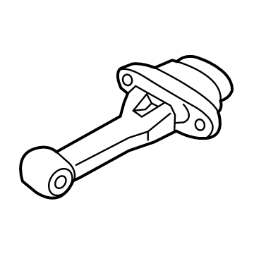 21950-R5300 Hyundai BRACKET ASSY-ROLL ROD Illustration 1 of 1