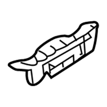 86143-3S000 Hyundai Clip-Wind Shield Glass Molding Side Illustration 1 of 1
