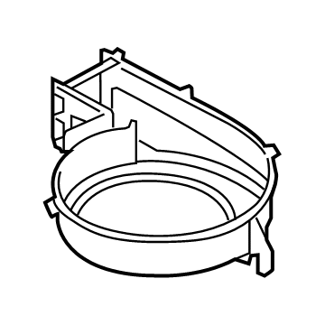 97115-J3000 Hyundai Case Assembly-Lower Illustration 1 of 1