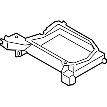 Hyundai 97124-J3000 Case-Intake,Lower 97124-J3000 Hyundai Case-Intake,Lower Illustration 1 of 1