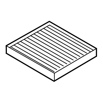 J9H79-AK000 Hyundai Filter-Air Illustration 1 of 1