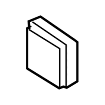 Hyundai 95910-3L010 Air Bag Control Module Assembly 95910-3L010 Hyundai Air Bag Control Module Assembly Illustration 1 of 1