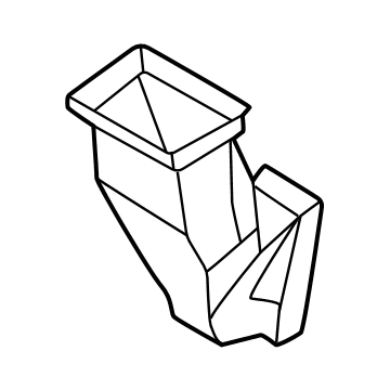 Hyundai 97030-KL000 DUCT ASSY-REAR A/VENT,NO.3 97030-KL000 Hyundai DUCT ASSY-REAR A/VENT,NO.3 Illustration 1 of 1