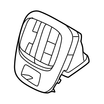 97040-KL000-TT6 Hyundai AIR VENTILATOR ASSY-CONSOLE Illustration 1 of 1