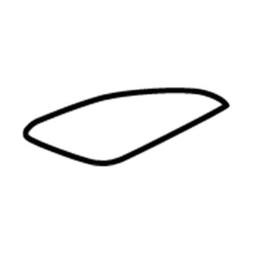 83742-G2000-PMP Hyundai Cover Assembly-Rear Door Pull Handle,RH Illustration 1 of 1