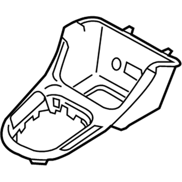 Hyundai 84651-G3000-TRY Console Upper Cover 84651-G3000-TRY Hyundai Console Upper Cover Illustration 1 of 1