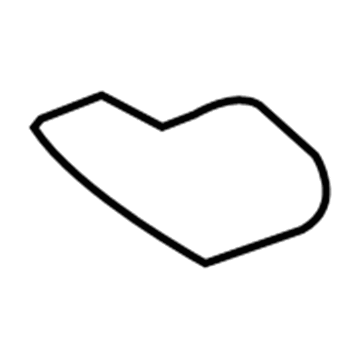 84627-G3000 Hyundai Console Tray Mat Illustration 1 of 1