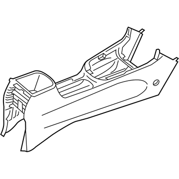 84611-G3000-TRY Hyundai Floor Console Illustration 1 of 1