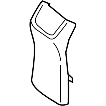 Hyundai 84670-G3000-TRY Rear Console Cover Assembly 84670-G3000-TRY Hyundai Rear Console Cover Assembly Illustration 1 of 1