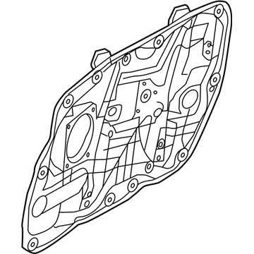 Hyundai Elantra GT Window Regulator - 82471-G3000