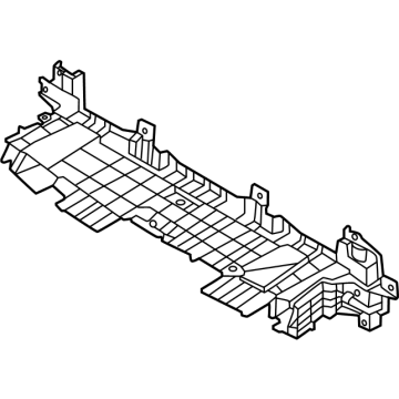 Hyundai 86950-L5500 FLAP ASSY-ACTIVE AIR,UPR 86950-L5500 Hyundai FLAP ASSY-ACTIVE AIR,UPR Illustration 1 of 1
