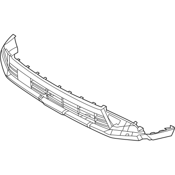 Hyundai 86530-N9GC0-CA Front Bumper Grille 86530-N9GC0-CA Hyundai Front Bumper Grille Illustration 1 of 1