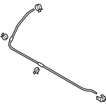 2024 Hyundai Tucson Coolant Reservoir Hose - 25451-N9600