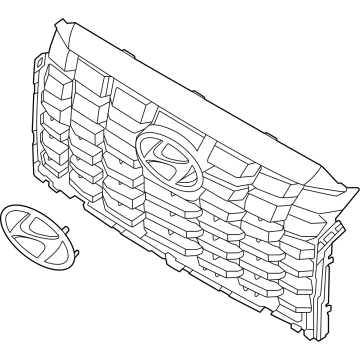 2024 Hyundai Palisade Grille - 86350-S8SC0-TRC