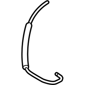 Hyundai Sonata Coolant Reservoir Hose - 25450-C2000