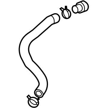 2025 Hyundai Elantra Radiator Hose - 25414-BY000