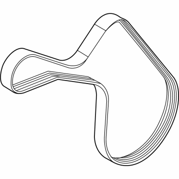2026 Hyundai Santa Fe Hybrid Drive Belt - 25212-2MHA0