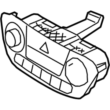 Hyundai Accent A/C Switch - 97250-J0000-RDR