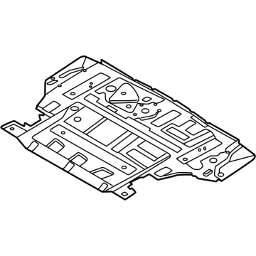 Hyundai Santa Fe Hybrid Floor Pan - 65513-HB050