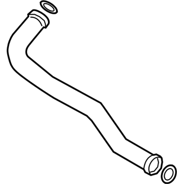 Hyundai 25460-2G250 Pipe & O-Ring Assembly-Water Inlet 25460-2G250 Hyundai Pipe & O-Ring Assembly-Water Inlet Illustration 1 of 1