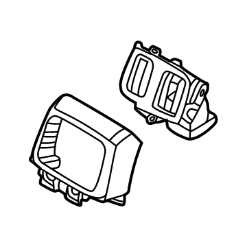 846R0-CW000-NNB Hyundai Console Upper Cover Assembly Illustration 1 of 1
