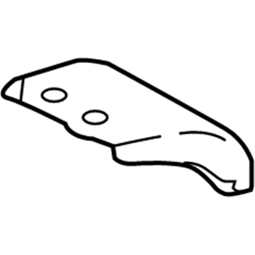 Hyundai 28961-03HA1 Exhaust Manifold Stay 28961-03HA1 Hyundai Exhaust Manifold Stay Illustration 1 of 1
