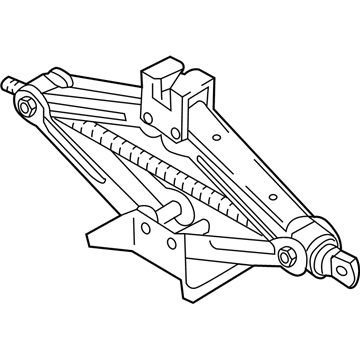 09110-F2000 Hyundai Jack Assembly Illustration 1 of 1