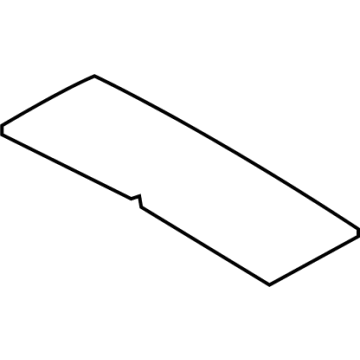 Hyundai 85305-H8000 Pad-Roof 85305-H8000 Hyundai Pad-Roof Illustration 1 of 1
