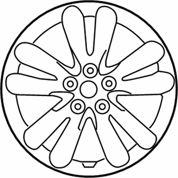 2012 Hyundai Tucson Spare Wheel - 52910-2S310
