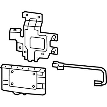 95821-G3000 Hyundai Bsd Unit Assembly Right Hand Illustration 1 of 1
