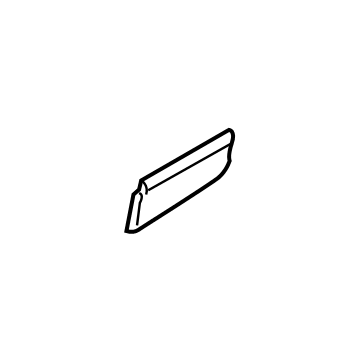 Hyundai 84613-D2100-NNB Garnish-Console Upper Rear,LH 84613-D2100-NNB Hyundai Garnish-Console Upper Rear,LH Illustration 1 of 1