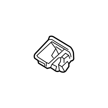 Hyundai 84675-D2BB0-NNB Tray Assembly-UPR Cover 84675-D2BB0-NNB Hyundai Tray Assembly-UPR Cover Illustration 1 of 1