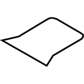 Hyundai 88166-25000 Cover-Front Seat Insert 88166-25000 Hyundai Cover-Front Seat Insert Illustration 1 of 1