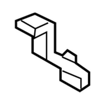 86633-F2100 Hyundai Bracket-Rear Beam Upper Mounting Illustration 1 of 1