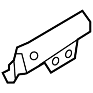 84543-3X000 Hyundai Air Damper Assembly-Glove Box Illustration 1 of 1