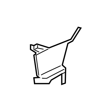 86568-F2AA0 Hyundai Duct Assembly-Air Curtain,RH Illustration 1 of 1