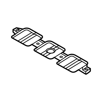 86754-PI100 Hyundai BRKT-FR TRUNK,RH Illustration 1 of 1