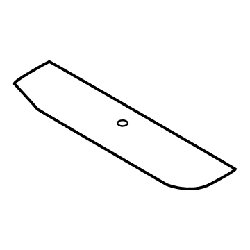 Hyundai 86749-PI100 PAD-FRONT TRUNK ANTINOISE NO.2 86749-PI100 Hyundai PAD-FRONT TRUNK ANTINOISE NO.2 Illustration 1 of 1